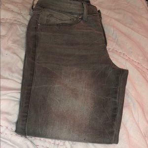 High waisted ankle jeggings